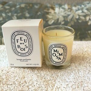 NEW Diptyque Mimosa Mini Candle. 1.23 oz